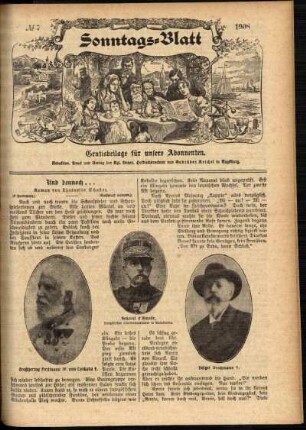 Ausgabe vom Sonntag, den 16. Februar 1908.