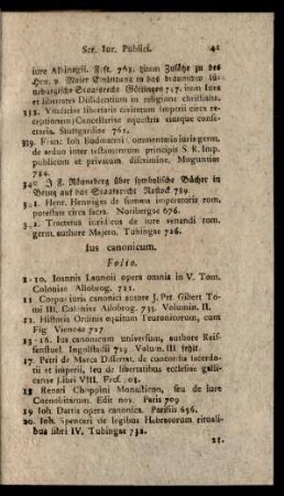 Ius canonicum.