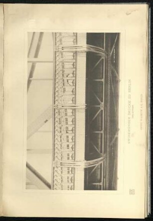 Swinemünder Brücke zu Berlin / Geländer