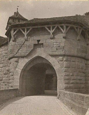 Rothenburg ob der Tauber. Spitalbastei (16. Jh.)