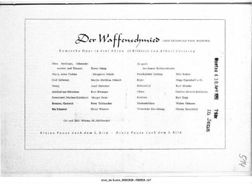 Der Waffenschmied (Der Schmied von Worms)