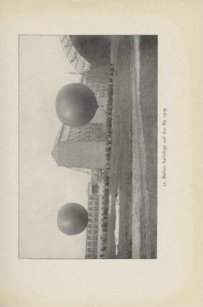 Ballon-Aufstiege auf der Ila 1909