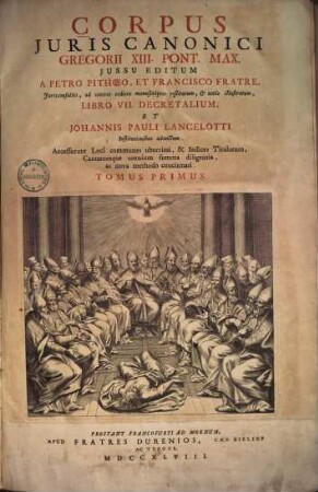Corpus iuris canonici, 1
