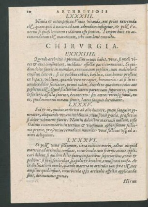 Chirurgia.