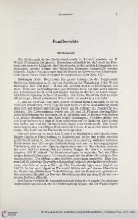 Fundberichte