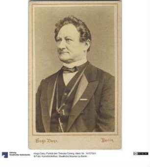 Porträt des Theodor Döring