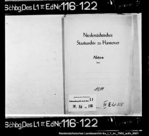 Schuldensachen des Arndt von Kerssenbrock, Dietrich von dem Brink, Witwe Sidonia von Langen