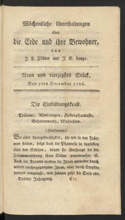 Neun und vierzigstes Stück