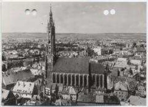Landshut, Altstadt und Kirche St. Martin