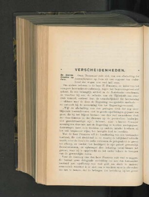 Verscheidenheden