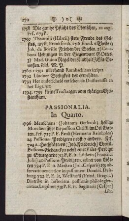 270-297, Passionalia - Autores Latini