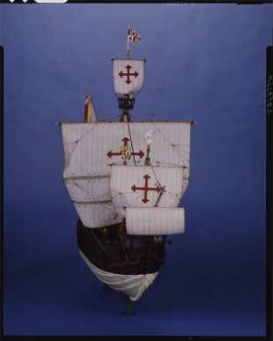 Vollmodell einer spanischen Nao von 1492