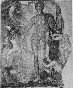 Theseus als Sieger über den Minotauros