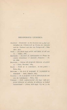Bibliografia giuridica