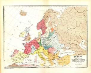 Europa gegen Ende der Völkerwanderung