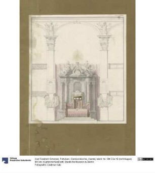 Potsdam. Garnisonkirche, Kanzel