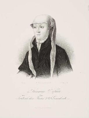 Bildnis von Sophie Königin von Dänemark (1498-1568)