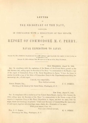 Letter of the secretary of the Navy, ...