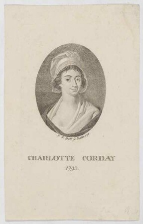 Bildnis der Charlotte Corday