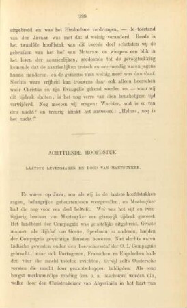 Achttiende hoofdstuk. Laatste levensjaren en dood van Maetsuyker