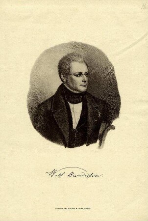 Bildnis von Wolf Graf Baudissin (1789-1878)
