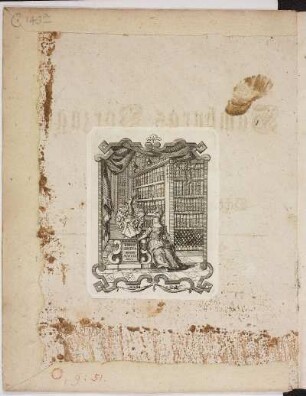 Exlibris: Bibliotheca Gottschediana