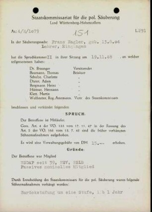 Nagler, Franz