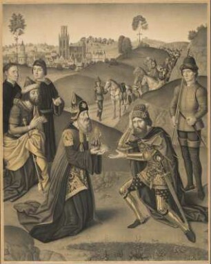 Abraham und Melchisedek