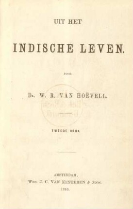 Uit het indische leven