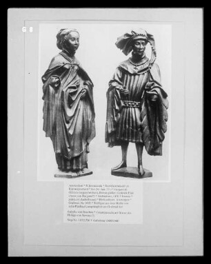 Gehende Frau (Anna von Burgund?)