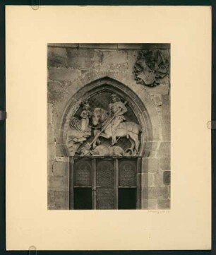 St. Georgsgruppe an der Stiftskirche Tübingen