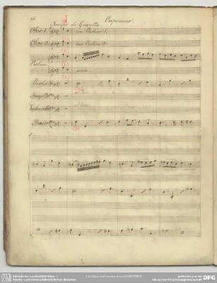[3.] Capriccio. Tempo di Gavotto
