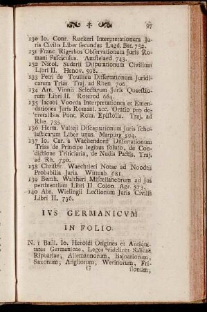 Ius Germanicum.