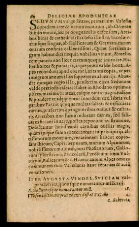 Iter Augusta Vindel. Suiciam, vulgo Schwitz, quosque numerantur mill. 242