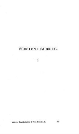 Fürstentum Brieg