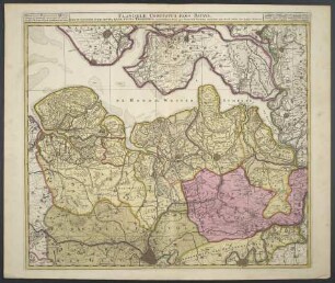 Flandriae Comitatus Pars Batava : Tam In Ejusdem Subjacentia Quam Vicina Territoria ; cum Privil. Ordin Gen. Belgii Foederati