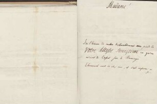 Friedrich Samuel Schmidt von Rossan an Karoline Luise von Baden (Frankfurt am Main)