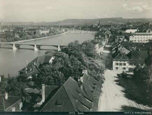 Rheinbrücken Basel, Schweiz, 1904