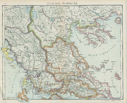 Griechenland. Nördlicher Teil