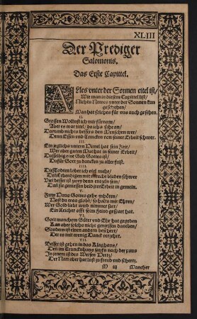 Der Prediger Salomonis.