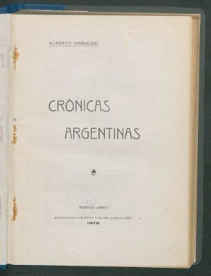 [Tomo primero]