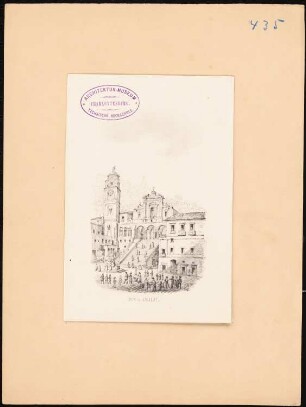 Kathedrale, Amalfi: Perspektivische Ansicht