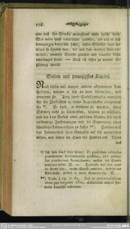 Sieben und zwanzigstes Kapitel