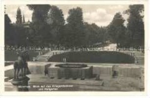 Ansicht aus dem Münchner Hofgarten