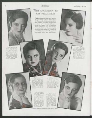 "Miss Argentina" en seis preguntas