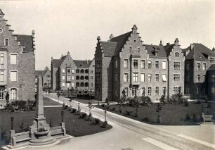 Städtisches Klinikum. Krankenhausareal