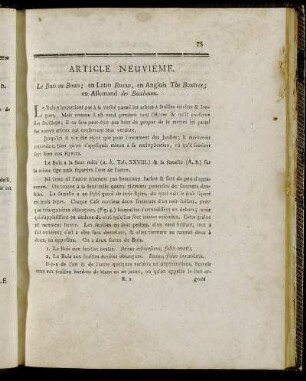 Article Neuviéme.