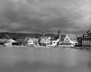 Lindau (Bodensee). Stadtzentrum vom Bodensee