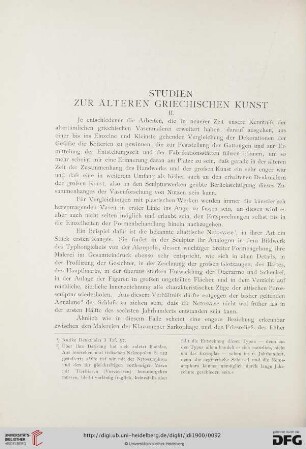 15: Studien zur älteren griechischen Kunst, 2
