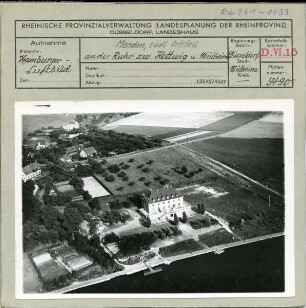 Mülheim a. d. Ruhr, Südl. Ortsteil Menden, an der Ruhr zwischen Kettwig und Mülheim
